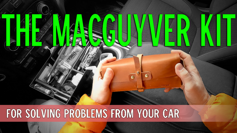 The MacGuyver Kit for solving problems from your car