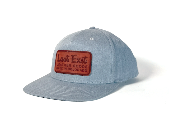 Leather Patch Hat 2025 – Last Exit Goods Leather Patch Hat 2025 – Last Exit Goods