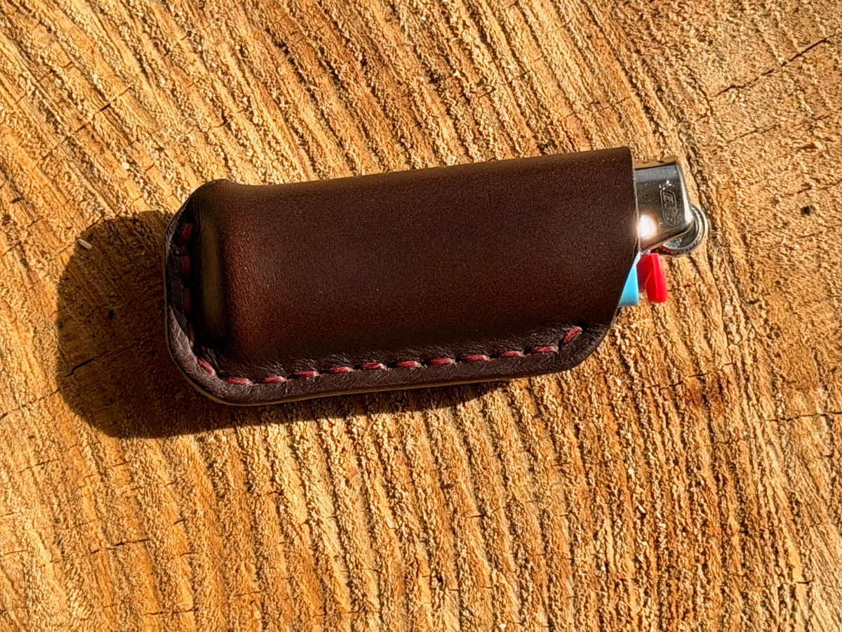 Leather Lighter Sleeve