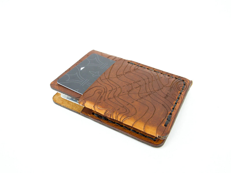 Animas Wallet: Ski Area Edition - Nut Brown