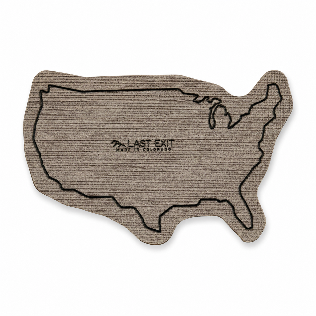 Seadek Fly Patch USA map Last Exit Goods fly fishing