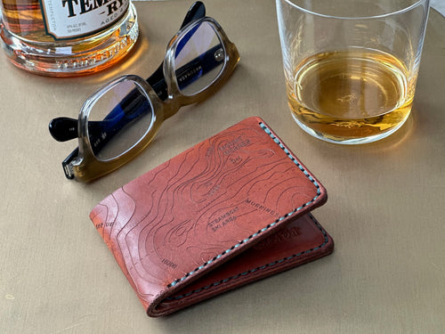 Ski Area Map Etching on Any Wallet!