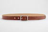 1" Dolores Belt - Center Bar Buckle, English Tan
