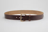 1-1/2" Gunnison Belt - Roller Bar Buckle, Brown