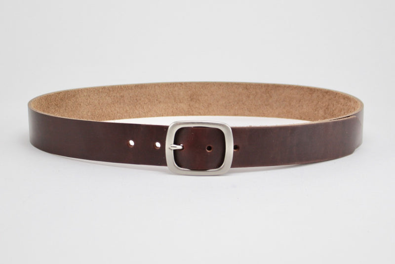 1-1/2" Gunnison Belt - Center Bar Buckle, Brown