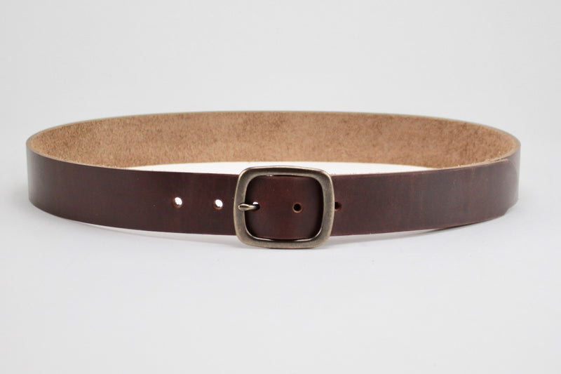 1-1/2" Gunnison Belt - Center Bar Buckle, Brown