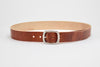 1-1/2" Gunnison Belt - Center Bar Buckle, English Tan