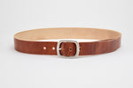 1-1/2" Gunnison Belt - Center Bar Buckle, English Tan