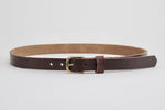 1" Dolores Belt - Heel Bar Buckle, Brown