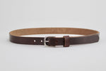 1" Dolores Belt - Heel Bar Buckle, Brown