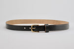 1" Dolores Belt - Heel Bar Buckle, Black
