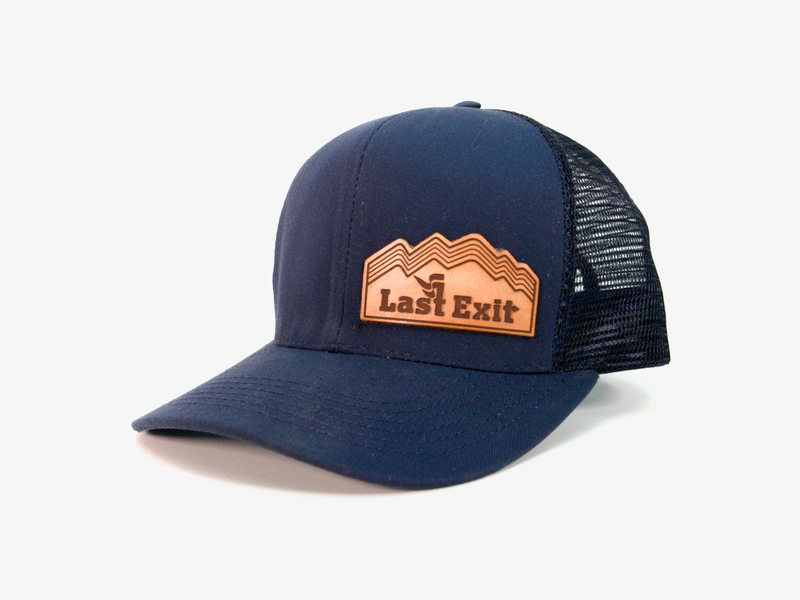 Leather Patch Trucker