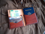 Rio Grande Passport Wallet: Brown