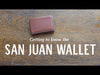 San Juan Wallet: Nut Brown